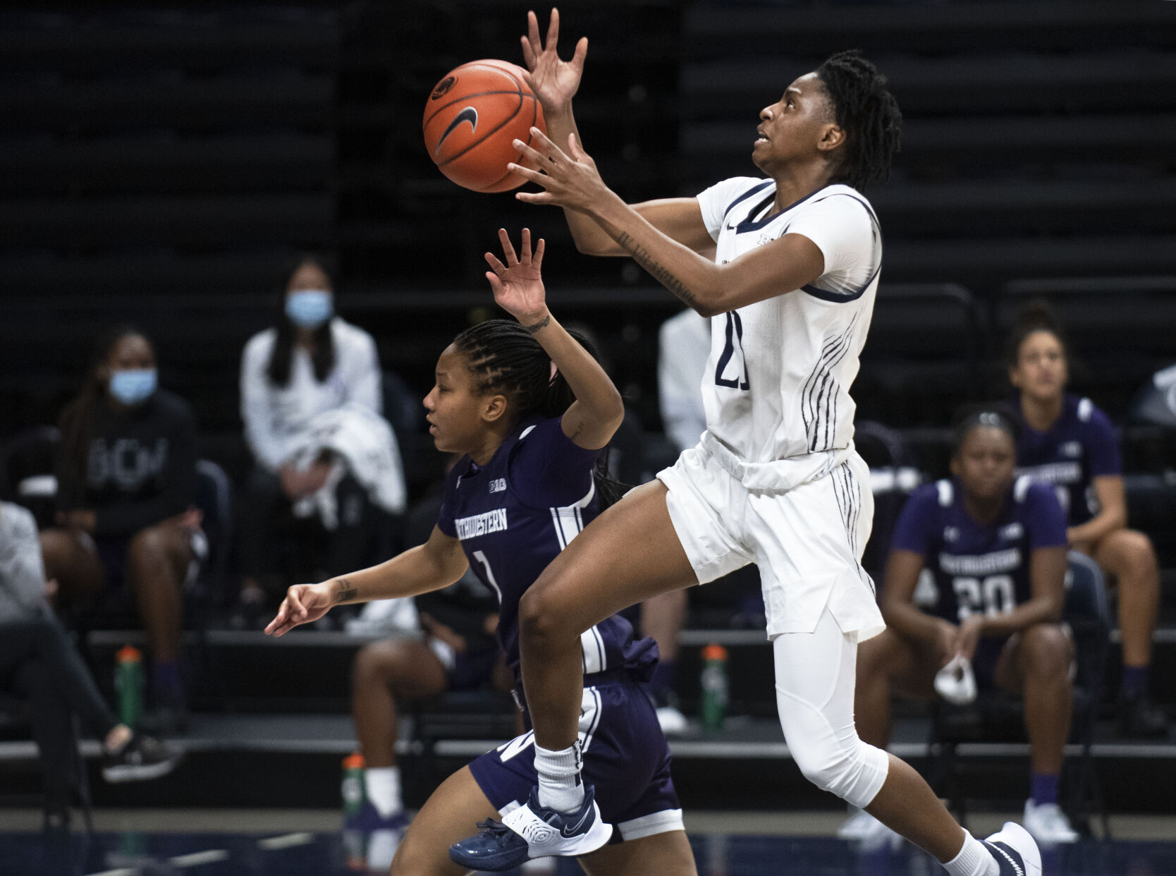 Penn State Women's Basketball vs Northwestern, Hagans (23)